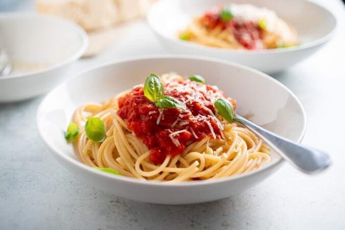 Spaghetti nature + sauce tomate